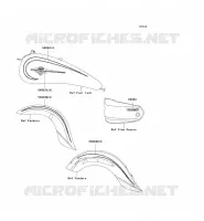 STICKER(WHITE) pour Kawasaki VN1600 CLASSIC