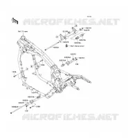 SUPPORT MOTEUR pour Kawasaki VN1600 CLASSIC