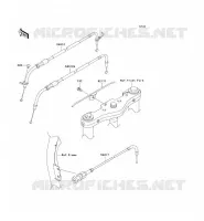 CABLES pour Kawasaki VN1600 CLASSIC