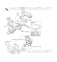 CACHE LAT&Eacute;RAL pour Kawasaki VN1600 CLASSIC