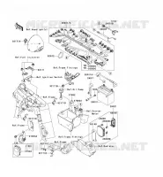 CHASSIS EQUIPMENT ELECTRIQUE pour Kawasaki VN1600 CLASSIC
