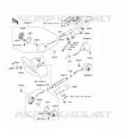 CLIGNOTANTS pour Kawasaki VN1600 CLASSIC