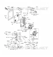 RADIATEUR pour Kawasaki VN1600 CLASSIC