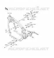 SUPPORT MOTEUR pour Kawasaki VN1600 CLASSIC