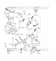 CONTACTEUR SERRURE/R&Eacute;FLECTEUR pour Kawasaki VN1600 CLASSIC