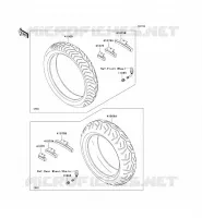 PNEUS pour Kawasaki VN1600 CLASSIC