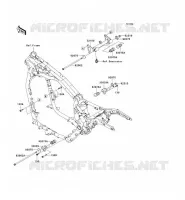 SUPPORT MOTEUR pour Kawasaki VN1600 CLASSIC