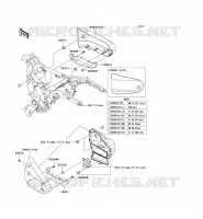 CACHE LAT&Eacute;RAL pour Kawasaki VN1600 CLASSIC