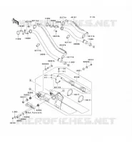 &Eacute;CHAPPEMENT(JKBVNKA1 4A010964 ) pour Kawasaki VN1600 CLASSIC