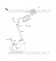PEDALE DE FREIN/TORQUE LINK pour Kawasaki VN1600 CLASSIC