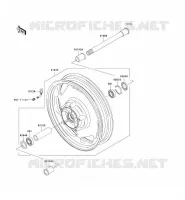 ROUE AVANT pour Kawasaki VN1600 CLASSIC