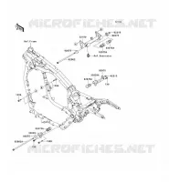 SUPPORT MOTEUR pour Kawasaki VN1600 CLASSIC