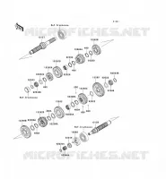 TRANSMISSION pour Kawasaki VN1600 CLASSIC