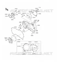 CARTER MOTEUR DROIT(S) pour Kawasaki VN1600 CLASSIC