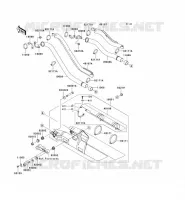 &Eacute;CHAPPEMENT pour Kawasaki VN1600 CLASSIC
