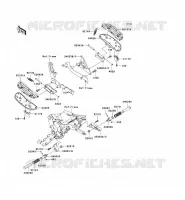 REPOSE PIED pour Kawasaki VN1600 CLASSIC