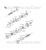 TRANSMISSION pour Kawasaki VN1600 CLASSIC