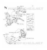 CACHE LAT&Eacute;RAL pour Kawasaki VN1600 CLASSIC