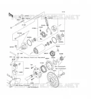 D&Eacute;MARREUR pour Kawasaki VN1600 CLASSIC