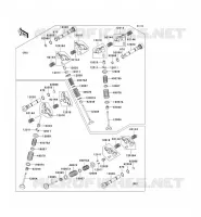 SOUPAPE pour Kawasaki VN1600 CLASSIC