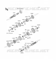 TRANSMISSION pour Kawasaki VN1600 CLASSIC