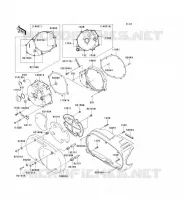 CARTER MOTEUR GAUCHE pour Kawasaki VN1600 CLASSIC
