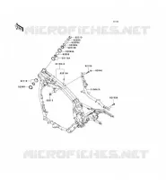 CH&Acirc;SSIS pour Kawasaki VN1600 CLASSIC