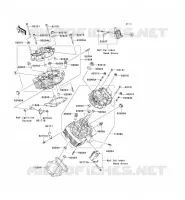 CULASSE pour Kawasaki VN1600 CLASSIC