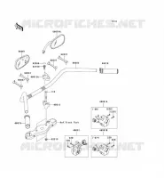 GUIDON pour Kawasaki VN1600 CLASSIC