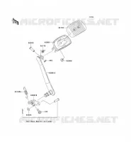 PEDALE DE FREIN/TORQUE LINK pour Kawasaki VN1600 CLASSIC