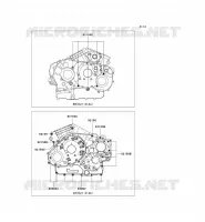 BOULON CARTER MOTEUR pour Kawasaki VN1600 CLASSIC TOURER