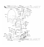 CARENAGE pour Kawasaki VN1600 CLASSIC TOURER