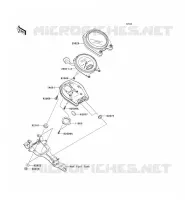 COMPTEURS pour Kawasaki VN1600 CLASSIC TOURER