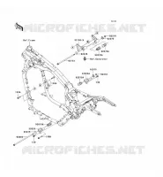 SUPPORT MOTEUR pour Kawasaki VN1600 CLASSIC TOURER