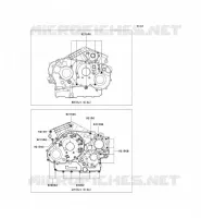 BOULON CARTER MOTEUR pour Kawasaki VN1600 CLASSIC TOURER
