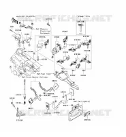 CONTACTEUR SERRURE/R&Eacute;FLECTEUR pour Kawasaki VN1600 CLASSIC TOURER