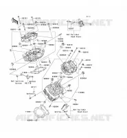 CULASSE pour Kawasaki VN1600 CLASSIC TOURER