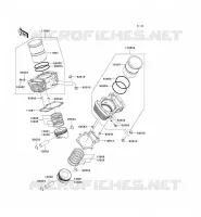 CYLINDRE/PISTON pour Kawasaki VN1600 CLASSIC TOURER