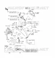 RESERVOIR CARBURANT pour Kawasaki VN1600 CLASSIC TOURER
