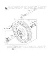 ROUE AVANT pour Kawasaki VN1600 CLASSIC TOURER