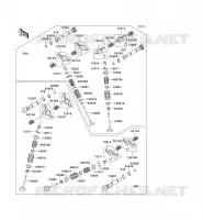 SOUPAPE pour Kawasaki VN1600 CLASSIC TOURER