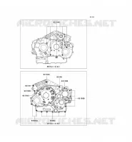 BOULON CARTER MOTEUR pour Kawasaki VN1600 CLASSIC