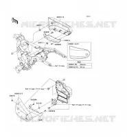 CACHE LAT&Eacute;RAL pour Kawasaki VN1600 CLASSIC
