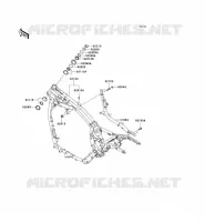 CH&Acirc;SSIS pour Kawasaki VN1600 CLASSIC