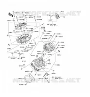 CULASSE pour Kawasaki VN1600 CLASSIC