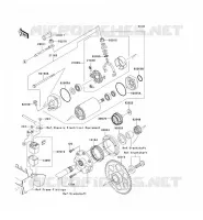 D&Eacute;MARREUR pour Kawasaki VN1600 CLASSIC