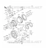 EMBRAYAGE pour Kawasaki VN1600 CLASSIC