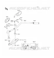 GUIDON pour Kawasaki VN1600 CLASSIC