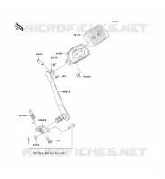 PEDALE DE FREIN/TORQUE LINK pour Kawasaki VN1600 CLASSIC
