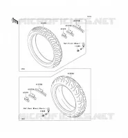 PNEUS pour Kawasaki VN1600 CLASSIC